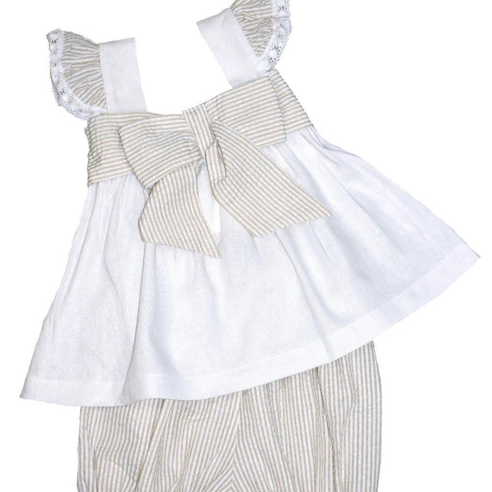 white bloomer set